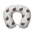 thumbnail image 1 of KLL Cute Swan Pattern Memory Foam Cervical Neck Pillow Versatile U-Shaped Pillows for Home/Office/Camping/Travelling/Soft Washable Cover, 1 of 8