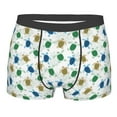 thumbnail image 1 of KLL Cute Turtle Men's Cotton Boxer Briefs Underwear-Medium, 1 of 8