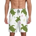 thumbnail image 1 of KLL Cute Turtle for Men's 1-Pack Shorts,Sleep Pajama Shorts for Men Soft Pj Shorts Men's Pajama Bottoms Sleepwear -Medium, 1 of 7
