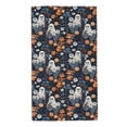 thumbnail image 1 of KLL Cute ghost in the flowers Ultra Absorbent & Soft Hand Towels for Bath, Hand, Face, Gym and Spa-27.5x16in, 1 of 8