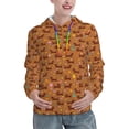 thumbnail image 1 of KLL Dachshund And Ball for Womens Pullover Hoodie with Pocket Hooded Long Sleeve Shirts Sweatshirt for Women-Large, 1 of 7