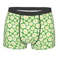 thumbnail image 1 of KLL Daisies Flowers Men's Cotton Boxer Briefs Underwear-XX-Large, 1 of 8