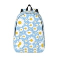 thumbnail image 1 of KLL Daisies Flowers Print Travel Laptop Backpack - College Backpack Business Work Bag Nurse Bag Casual Daypack for Weekender Business Hiking -Medium, 1 of 6