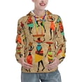 thumbnail image 1 of KLL Dancing African Women for Womens Pullover Hoodie with Pocket Hooded Long Sleeve Shirts Sweatshirt for Women-Large, 1 of 1
