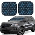 thumbnail image 1 of KLL Dandelions Windshield Sun Shade 2-Piece Foldable Car Front Window Sunshade for Most Sedans SUV Truck- Large, 1 of 5