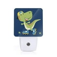 thumbnail image 1 of KLL Dino Playing Roller Skate for Night Lights,Auto Sensor Night Lamp Plug in Night Light with Dusk-to-Dawn Light Sensor LED Nightlightfor Adults & Kids Room/Bedroom/Hallway, 1 of 7
