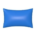 thumbnail image 1 of KLL Dodgerblue Pattern Silk Pillowcase for Hair and Skin Standard Size 20"X 30" Soft Breathable Pillow Covers for Sleeping, 1 of 7