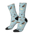 thumbnail image 1 of KLL Dog Pets Print Cool Socks Men's Women's Crew Socks Funny Crazy Novelty Stockings, 1 of 6