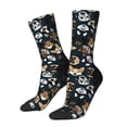 thumbnail image 1 of KLL Dogs Print Cool Socks Men's Women's Crew Socks Funny Crazy Novelty Stockings, 1 of 6