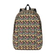 thumbnail image 1 of KLL Doodle Food Print Travel Laptop Backpack - College Backpack Business Work Bag Nurse Bag Casual Daypack for Weekender Business Hiking -Medium, 1 of 6