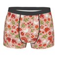 thumbnail image 1 of KLL Dragonfly Mushroom Men's Cotton Boxer Briefs Underwear-Medium, 1 of 8