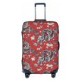 thumbnail image 1 of KLL Dragons2 Luggage Cover Suitcase Cover Suitcase Protector (Luggage not included)-X-Large, 1 of 6