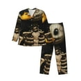 thumbnail image 1 of KLL Duck Bones Sleepwear Mens Flannel Pajamas,Long Cotton Pj Set, 1 of 7