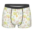 thumbnail image 1 of KLL Easter Rabbit Men's Cotton Boxer Briefs Underwear-Medium, 1 of 8