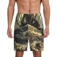 thumbnail image 1 of KLL Epic Dragon Skull Scene for Men's 1-Pack Shorts,Sleep Pajama Shorts for Men Soft Pj Shorts Men's Pajama Bottoms Sleepwear -Large, 1 of 7