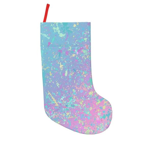 KLL Fantasy Gradient for 18" Christmas Stocking Snowman Xmas Stocking Holiday Christmas Decoration Gifts for Family Kids