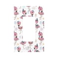 thumbnail image 1 of KLL Flamingos Tribal Pattern Electrical Outlet Covers, 3" x 5" 1 Pack Electric Receptacle Plug Covers for Decorator Receptacle Outlet & Switch-Style U, 1 of 6