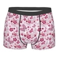 thumbnail image 1 of KLL Flower Butterfly Men's Cotton Boxer Briefs Underwear-X-Large, 1 of 8