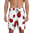 thumbnail image 1 of KLL Fly Flying Ladybug for Men's 1-Pack Shorts,Sleep Pajama Shorts for Men Soft Pj Shorts Men's Pajama Bottoms Sleepwear -4X-Large, 1 of 7