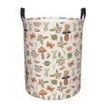 thumbnail image 1 of KLL Forest Mushrooms Insects Waterproof Foldable Laundry Hamper Bucket with Handles for Storage Bin,Kids Room,Home Organizer (Medium ), 1 of 7