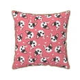 thumbnail image 1 of KLL French Bulldog Face Decorative Throw Pillow Covers Velvet Soft for Couch Sofa Bedroom Living Room Outdoor - 16"x16", 1 of 8