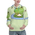thumbnail image 1 of KLL Frog Amanita Mushroom for Womens Pullover Hoodie with Pocket Hooded Long Sleeve Shirts Sweatshirt for Women-XX-Large, 1 of 7