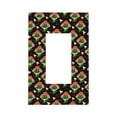 thumbnail image 1 of KLL Frogs In Mushroom Hats Pattern Electrical Outlet Covers, 3" x 5" 1 Pack Electric Receptacle Plug Covers for Decorator Receptacle Outlet & Switch-Style U, 1 of 6