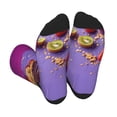 thumbnail image 1 of KLL Fruit Parfait Colorful Print Cool Socks Men's Women's Crew Socks Funny Crazy Novelty Stockings, 1 of 7