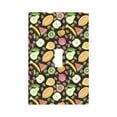 thumbnail image 1 of KLL Fruits Pattern Electrical Outlet Covers, 3" x 5" 1 Pack Electric Receptacle Plug Covers for Decorator Receptacle Outlet & Switch-Style T, 1 of 6