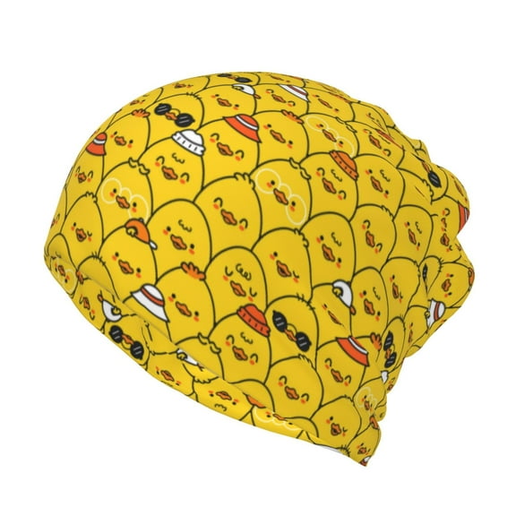 KLL Funny Ducks Pirnt Wicking Running Beanie Head Wrap Cycling Bandana for Men Women