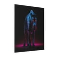 thumbnail image 1 of KLL Futuristic Purple Panther Print Canvas Wall Art, Canvas Painting Prints Canvas Art Wall Decor Home Decoration for Living Room Bedroom Office, 1 of 6