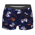 thumbnail image 1 of KLL Game Pads Men's Cotton Boxer Briefs Underwear-X-Large, 1 of 8