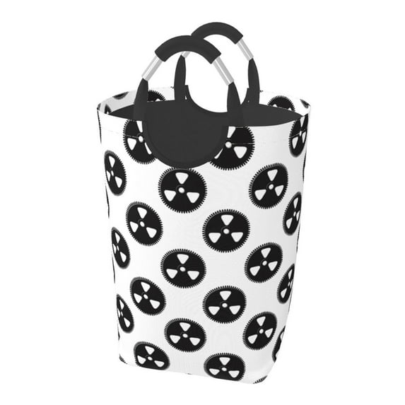 KLL Gear Tools Laundry Hamper,Large Canvas Fabric Lightweight Storage Basket Toy Organizer Dirty Clothes Collapsible Waterproof
