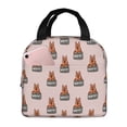 thumbnail image 1 of KLL German Shepherd Dog Print Insulated Lunch Bag Women, Reusable Cute Tote Lunch Box for Adult & Men, Leakproof Cooler Lunch Bags for Work Office Travel Picnic, 1 of 5