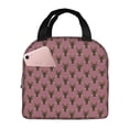 thumbnail image 1 of KLL German Shepherd Dog Print Insulated Lunch Bag Women, Reusable Cute Tote Lunch Box for Adult & Men, Leakproof Cooler Lunch Bags for Work Office Travel Picnic, 1 of 5