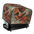 KLL Gigantic Skull In Clouds Print 4 Slice Toaster Dust Covers Kitchen