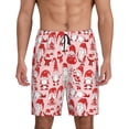 thumbnail image 1 of KLL Gnome Merry Christmas for Men's 1-Pack Shorts,Sleep Pajama Shorts for Men Soft Pj Shorts Men's Pajama Bottoms Sleepwear -Medium, 1 of 7