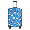 thumbnail image 1 of KLL Gnomes in USA Luggage Cover Suitcase Cover Suitcase Protector-Medium, 1 of 6