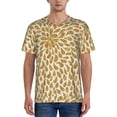 thumbnail image 1 of KLL Gold Drops for Men's Baseball Shirts,Short Sleeve Casual Shirts Button Down Shirt for Men Beach Summer Wedding Shirt-XX-Large, 1 of 7