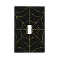 thumbnail image 1 of KLL Golden Spider Web Pattern Electrical Outlet Covers, 3" x 5" 1 Pack Electric Receptacle Plug Covers for Decorator Receptacle Outlet & Switch-Style T, 1 of 6