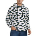 thumbnail image 1 of KLL Graduation Hats Print Mens Hoodie Long Sleeve Casual Pullover Hooded Sweatshirt Fashion Drawstring Hoodies with Pocket-Medium, 1 of 6