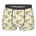 thumbnail image 1 of KLL Green Snake Men's Cotton Boxer Briefs Underwear-Large, 1 of 8