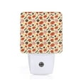 thumbnail image 1 of KLL Halloween Donut for Night Lights,Auto Sensor Night Lamp Plug in Night Light with Dusk-to-Dawn Light Sensor LED Nightlightfor Adults & Kids Room/Bedroom/Hallway, 1 of 7