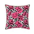thumbnail image 1 of KLL Halloween Pumpkins Decorative Throw Pillow Covers Velvet Soft for Couch Sofa Bedroom Living Room Outdoor (No pillow core)- 16"x16", 1 of 5