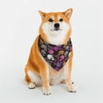thumbnail image 1 of KLL Halloween Skeleton Dog Bandanas,Triangle Reversible Pet Scarf for Small Medium Large and Extra Large Dogs-Medium, 1 of 4