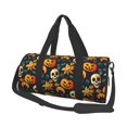 thumbnail image 1 of KLL Halloween Skull Duffle Bag For Men Women Sport Gym Fitness Tote Travel Training Workout Basketball Football Weekender, 1 of 8
