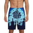 thumbnail image 1 of KLL Halloween Trick Or Treat for Men's 1-Pack Shorts,Sleep Pajama Shorts for Men Soft Pj Shorts Men's Pajama Bottoms Sleepwear -4X-Large, 1 of 7