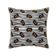 thumbnail image 1 of KLL Haloween Pumpkins Decorative Throw Pillow Covers Velvet Soft for Couch Sofa Bedroom Living Room Outdoor (No pillow core)- 18"x18", 1 of 5