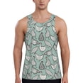 thumbnail image 1 of KLL Hand Drawn Chickens Print Men's Muscle Gym Workout Stringer Tank Tops Bodybuilding Fitness T-Shirts Tank Tops Men-XX-Large, 1 of 7