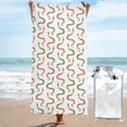 thumbnail image 1 of KLL Hand Drawn Snake Microfiber Beach Towel Fast Drying,Extra Large 27.5"x55" Sand Free Beach Towel Super Lightweight Towels, 1 of 5